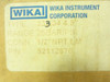 Wika 52112870; Pressure Gauge; 0-25bar; 1/2"NPT; 4.5" Dial