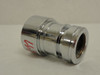 Busch 8490; Nickel Plate Brass Hose Quick Connector; 3/4"