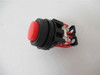 Satima AR30E0R-01R; Pushbutton Extended Momentary Red 22mm