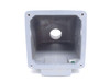 Hubbell BB601W; Aluminum Dead End Angle Back Box; 1-1/4NPT