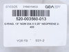 GEA 520-003560-013; O-Ring; 13" Diameter x 1/4"OD