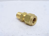Swagelok B600-1-4; Straight Tube Adaptor; 3/8" Tube x 1/4NPT