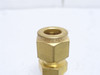 Swagelok B600-1-4; Straight Tube Adaptor; 3/8" Tube x 1/4NPT