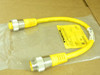 Turck RSMRKM46-0.4M; Extension Cable 3X; 4-Pin; 16AWG; 16"L