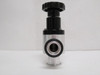 Vacuum Research ALUM-O-ANG-25-MAN; Small Inline Valve; 90Deg; 25mm