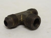 Parker 145F-6-6; Brass Male Branch Tee 3/8 SAE J512; 3/8 MNPT