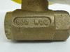 Apollo 70-102-15; Ball Valve; Brass; Inline; 3/8" NPT; 600 PSIG
