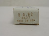 Square D B0.92; Overload Thermal Unit Series: B0