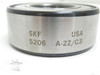 SKF 5206 A-2Z/C3; Double Row Angular Contact Bearing; 30mmID