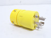 Woodhead 2434; Locking Plug - NEMA L7-15P; 15A; 277VAC
