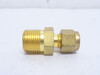 Swagelok B-400-1-6; Brass Tube Fitting; 3/8NPT x 1/4" Tube