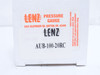 LENZ AUB-100-20RC; Liquid Filler Pressure Gauge; 0-100PSI