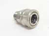Dixon 4EM4-S; Hydraulic QD Coupler; SS; Size: 1/2"