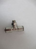 Camozzi 643281/8; Lot-2 Pneumatic T Fitting Push In 1/8" Male