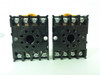 Omron PF083A; Lot-2; Relay Socket; 250V; 7.5A; 8-Pin