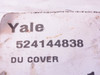 Yale 524144838; DU Cover; 11-1/2" Length; 5-2/4" Width