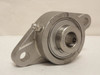 AMI MUCFL202-10; Flange Bearing; SS; 5/8"ID; 2-Bolt