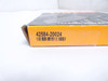 Timken 42584-20024; Tapered Roller Bearing Cup; 5.843" OD
