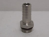 Industry-Std 3DTT3; Barbed Fitting. 3/4 BOSS x 3/4 Hose SS316