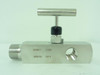 WIKA 4339917; Multiport Valve 3/4"X1/2" NPT M-F Soft Seat