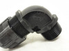 Thomas Betts BVWD-P132GT-11; Elbow Connector 90Deg; Black 3/4"