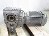 SEW ST67/T DRN90S4/DH; Gear Motor; 1.5HP; 65:1 Ratio; 1.375"ID