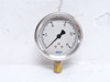 Wika 9767037; Liquid Filled Pressure Gauge 0-15PSI; 2.5" Dial