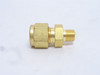 Swagelok B-600-12; Brass Tube Fitting 3/8" Tube x  3/8NPT