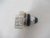 Schneider 9001KP1G31; Green Pilot Light 30mm 120VAC