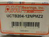 AMI UCTB204-12NPMZ2; Pillowblock Bearing 3/4"ID; 2-Bolt