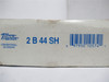 Martin 2 B 44 SH; Bushed V-Belt Pulley 2Gr Belt  B 4.75"OD