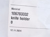 Multivac 106703332; Crosscutting Knife Holder; SS