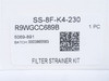 Swagelok SS-8F-K4-230; Strainer Element Kit; 230 Micron
