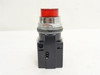 Siemens 52PA4J2; Red Pilot Light; 480VAC; Size: 30mm