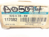 Dodge 1610x7/8-KW; Taper Lock Bushing 117082; 7/8"ID