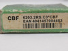 CBF 6203.2RS.C3; Ball Bearing; 17mmID x 40mmOD x12mm Wide