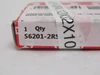 FAG S6201-2RS; Ball Bearing; 12mm ID x 32mm OD x 10mm Wide