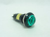 Dialight 616-1232-120F; Green LED Panel Light 6VDC M16 threads