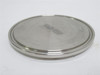 Industry-Std 11P794; Sanitary Solid End Cap; SS-304; 3" Clamp