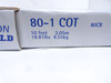 Renold 80A1CX10FT; Steel Roller Chain #80; Cottered; 10' Long