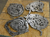 Cryovac DIDC2100H; Lot-4 Roller Chains; 60Ft Total Length