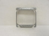 Raco 778; Lot-5 Galvanized Zinc Plaster Rings; 4" Two Gang