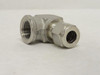 Crawford SS-600-8-6; Air Elbow SS-316 90Deg 3/8" Tube 3/8 FNPT