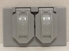 Bell 5180-0; Weatherproof Cover; Single Gang; 2-13/16" Height
