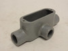 Killark OT-1M; Duraloy Conduit Outlet Body; 1/2 FNPT; T-Style