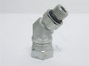 Eaton 2067-6-6S; Steel Elbow Adaptor 45Deg; 3/8NPT x 3/8 BOSS