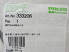 Murr 333206; Connector Assembly; MSTL3-A-W616_0.3