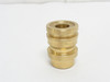 Tipper-Tie 286787; Brass Guide Bushing; 3/8"ID x 1"OD
