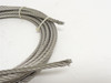 Industry-Std 33RG84; Wire Rope SS Strand 7 x 19; 1/4"OD 25ft