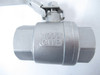 Watts S8000LL11/4; Hydraulic Ball Valve 1.25" CF8M
